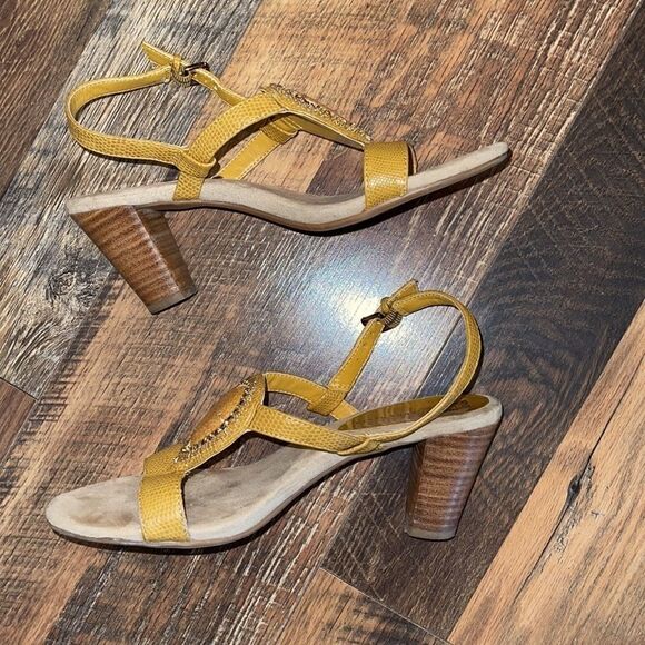 Anne Klein iFlex Akolina Slingback Leather Heels Dressy Sandals Size 6.5 - Picture 7 of 16